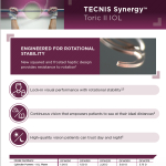 TECNIS Synergy Toric II IOL Sales Sheet
